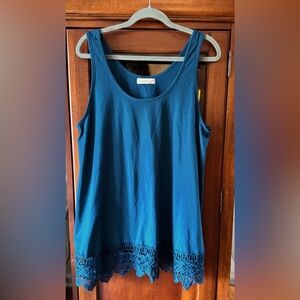 XiaoMaAnji Tank Top with Embroidery